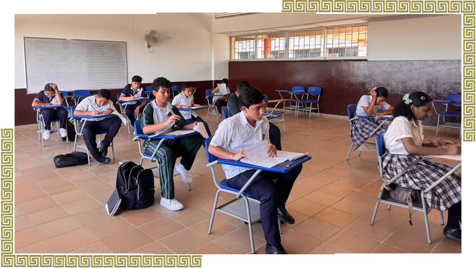 Nuestros estudiantes cumplieron la tercera fase de las Olimpiadas de Matemáticas